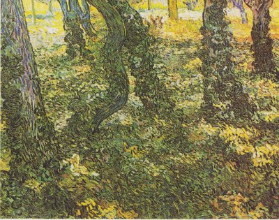 Undergrowth with Ivy by Vincent van Gogh